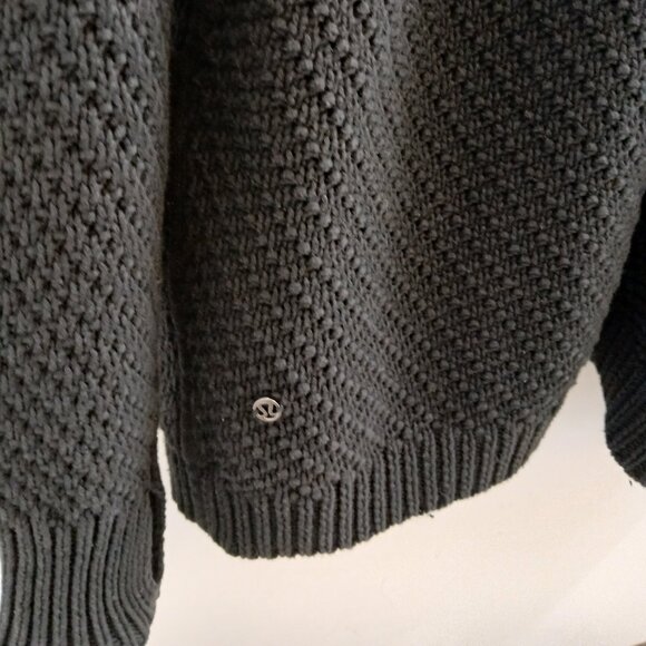 Lululemon Post Practice Cardi Black - Picture 3 of 8
